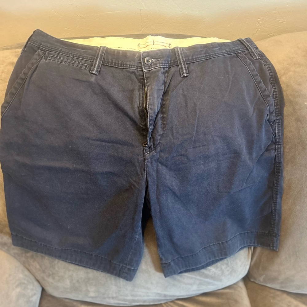 Ralph Lauren Dark Blue Flat Front Shorts
